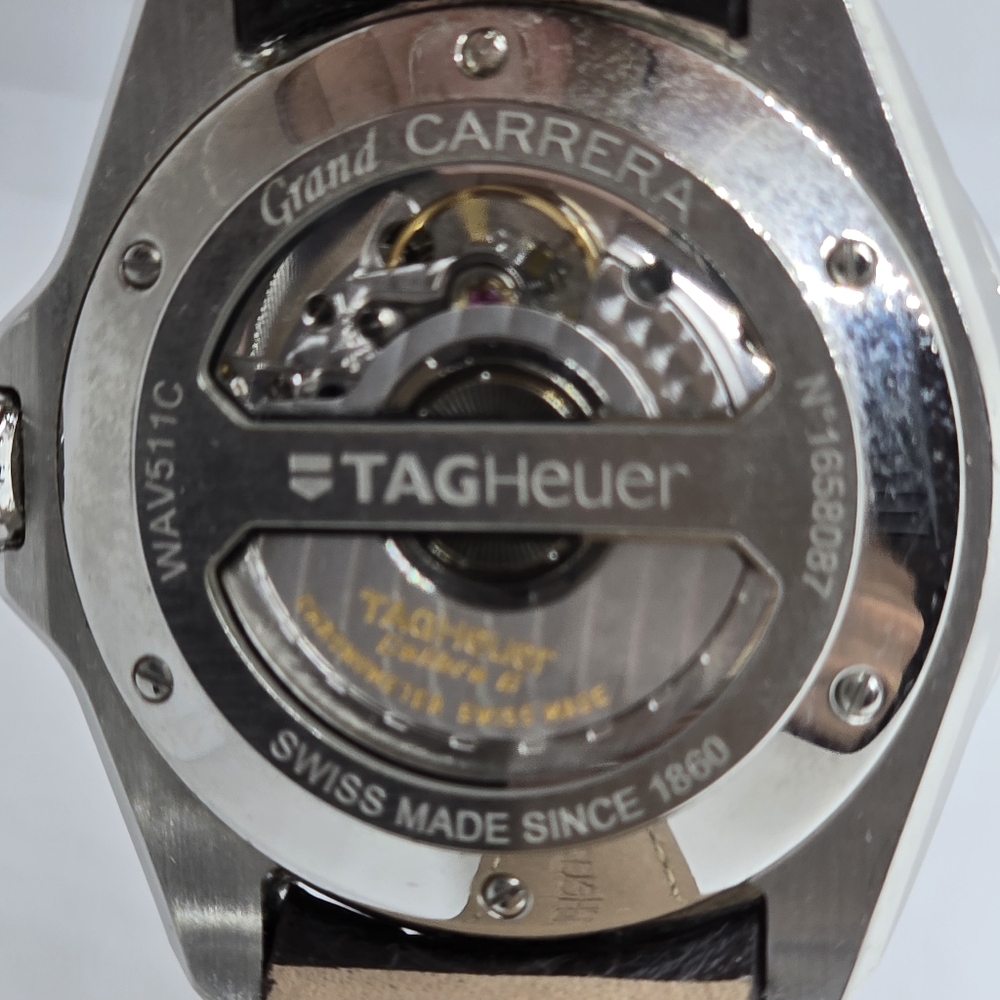 👑 Tag Heuer Grand Carrera Calibre 6 Watch 👑 - Picture 8 of 9